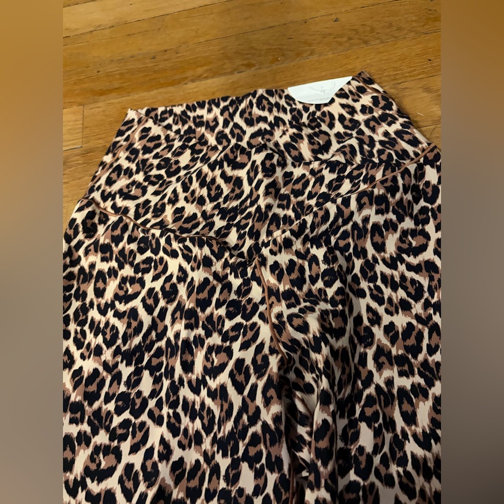 NWT Women’s Large Aerie Leopard Print 7/8 Leggings - Picture 2 of 9